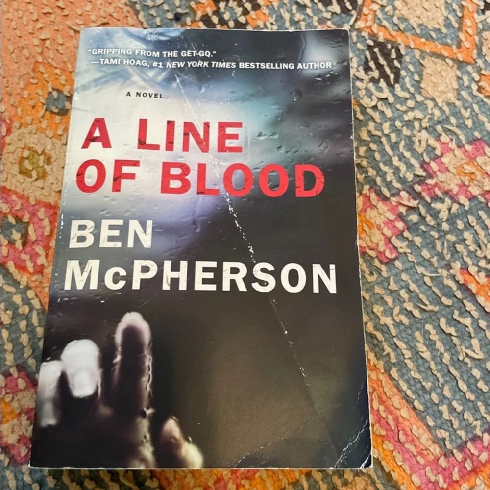A Line of Blood by Ben McPherson Good condition